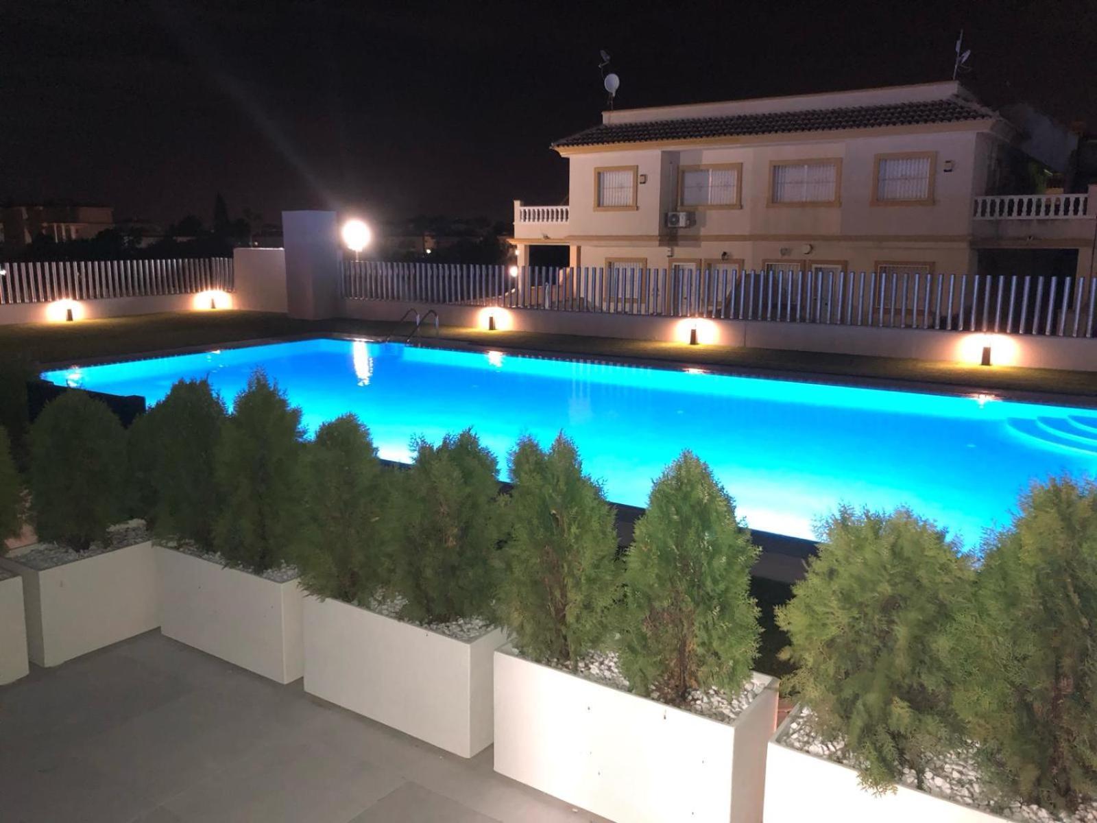 Apartamento Palmview Poolside Heaven In Turquesa Del Mar Oriola  Exterior foto